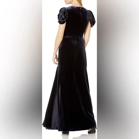 Shoshanna Midnight Brina Dress Caspian - Picture 2 of 8